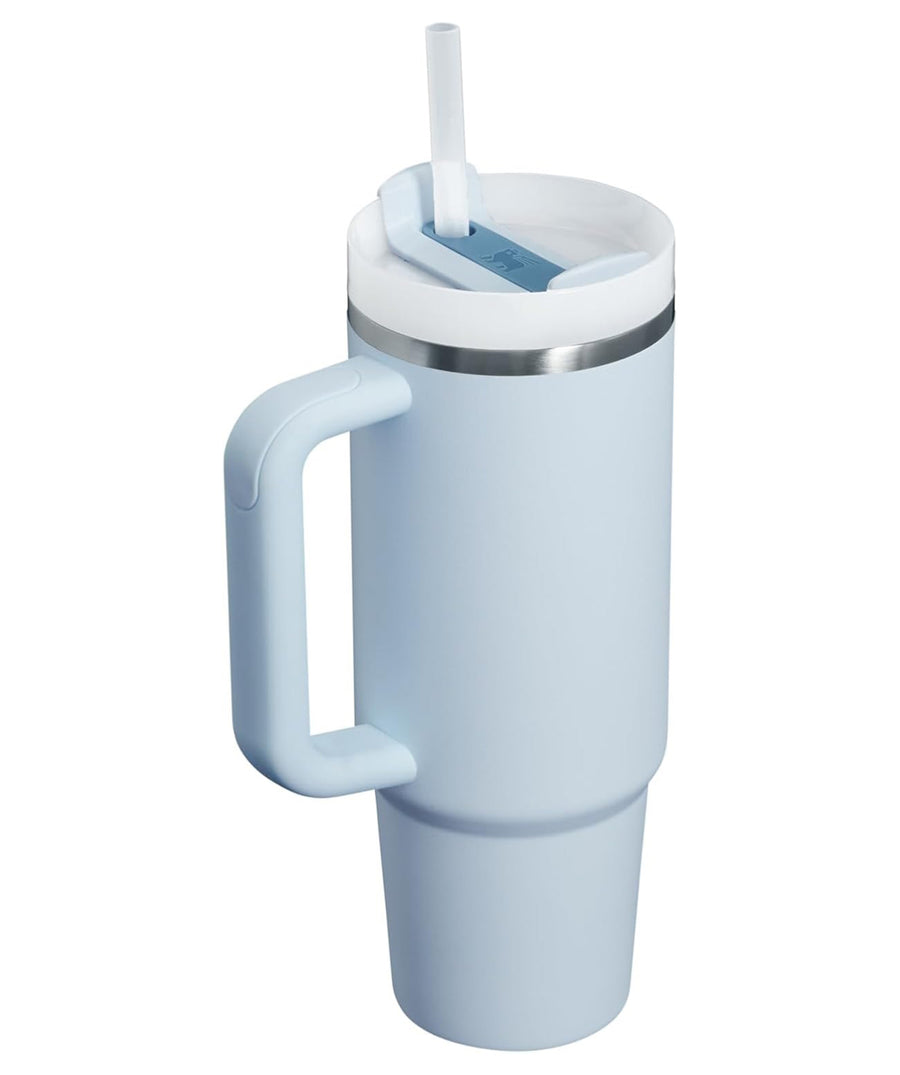 STANLEY Quencher H2.0 Flowstate Tumbler STNGLACIER30OZ – 30oz tumbler in Glacier, double-wall insulated with Flowstate lid for lasting hydration.
