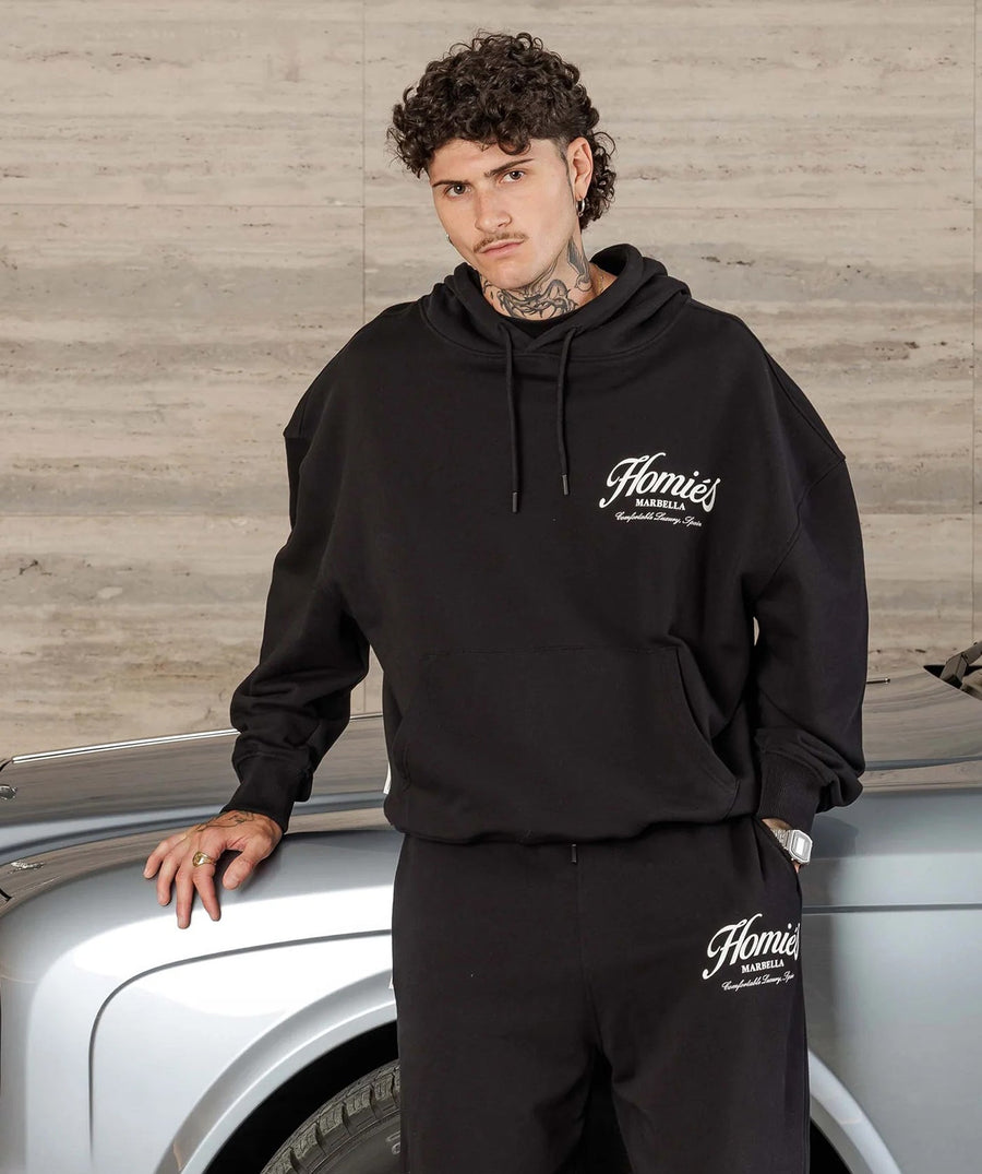 HOMIES MARBELLA Essentials Hoodie FW25.H01.008 – luxury streetwear staple, crafted for comfort and style, perfect for elevating your casual wardrobe.