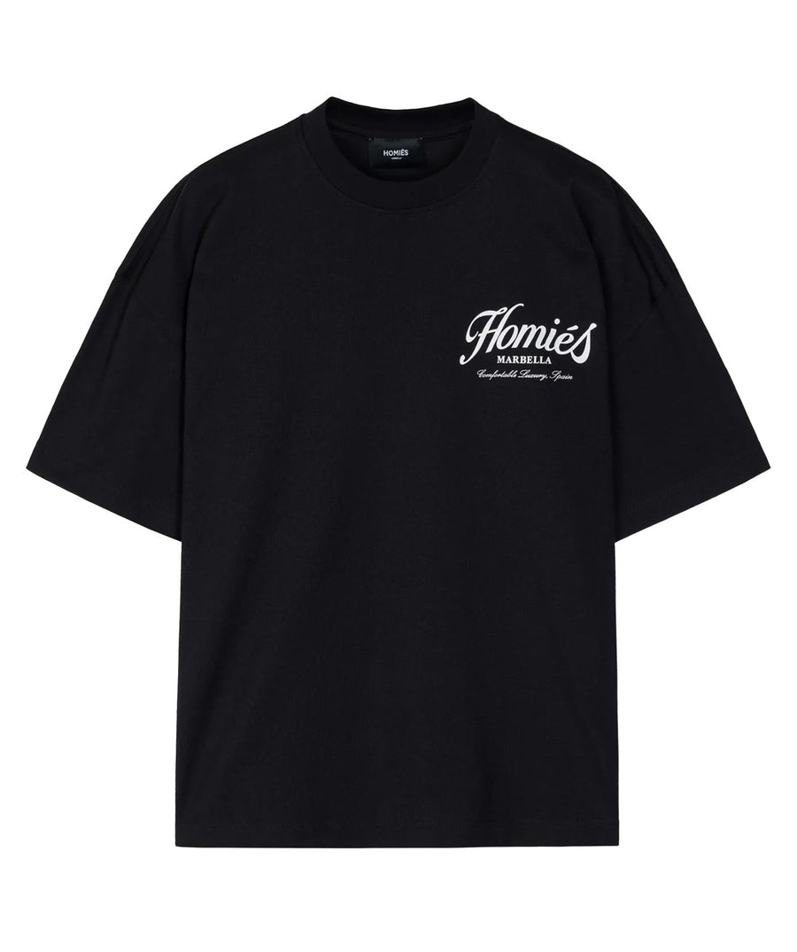 HOMIES MARBELLA Homies Essentials T-Shirt H03.028 – A versatile and stylish t-shirt featuring the Homies Essentials design, made from premium fabric for all-day comfort and a classic fit.