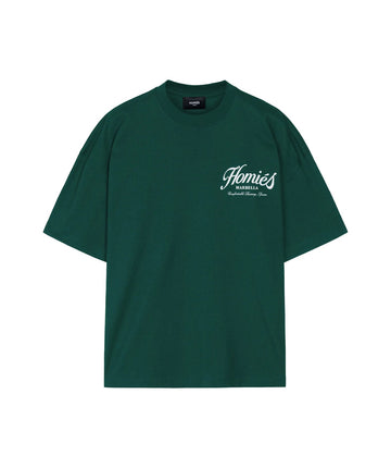 HOMIES MARBELLA Essentials Varsity T-Shirt FW25.H03.046 – premium cotton tee with varsity-inspired design, perfect for elevated casual and streetwear looks.