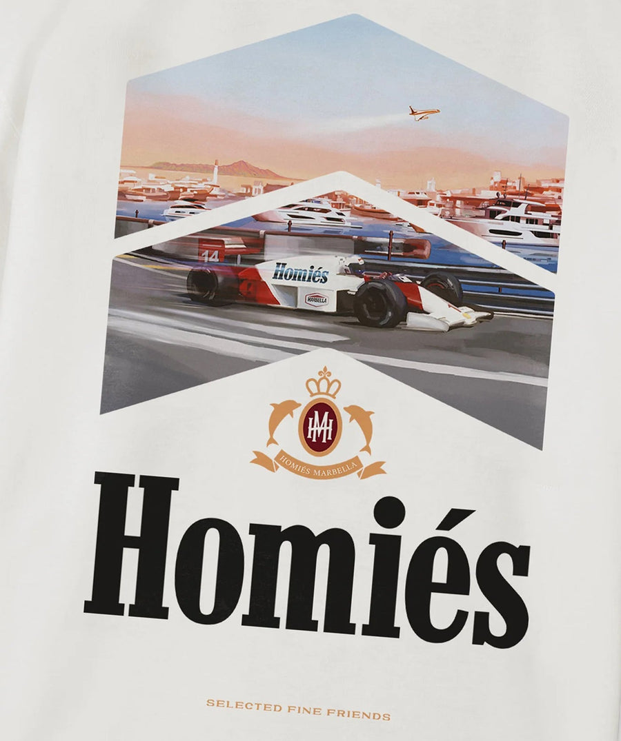 HOMIES MARBELLA Racing GCC T-shirt FW25.H03.068 – sleek streetwear design, premium comfort, and bold style perfect for standout everyday looks.