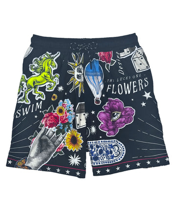 Joe Embellished Swim Shorts