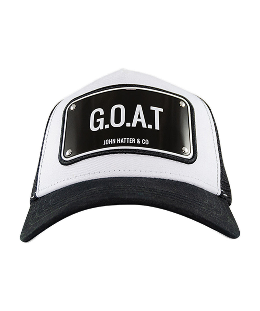 JOHN HATTER & CO G.O.A.T. Rubber Cap R-1081-U00 – bold streetwear cap featuring iconic rubber patch, premium build, and adjustable fit for standout style.