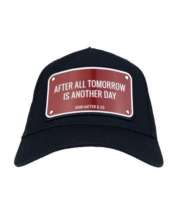 JOHN HATTER & CO After All Tomorrow is Another Day Cap 1-1038-U00 – premium statement cap with bold slogan, structured fit, and standout contemporary style.