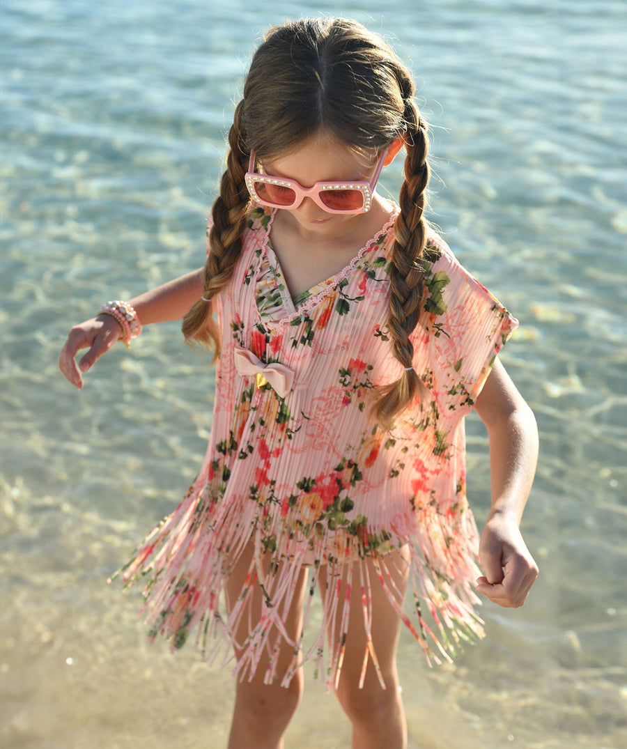 ANGEL'S FACE June Primrose Kaftan JUNE – A lightweight and elegant kaftan featuring delicate primrose details, a flowing silhouette, and soft fabric, perfect for effortless summer style