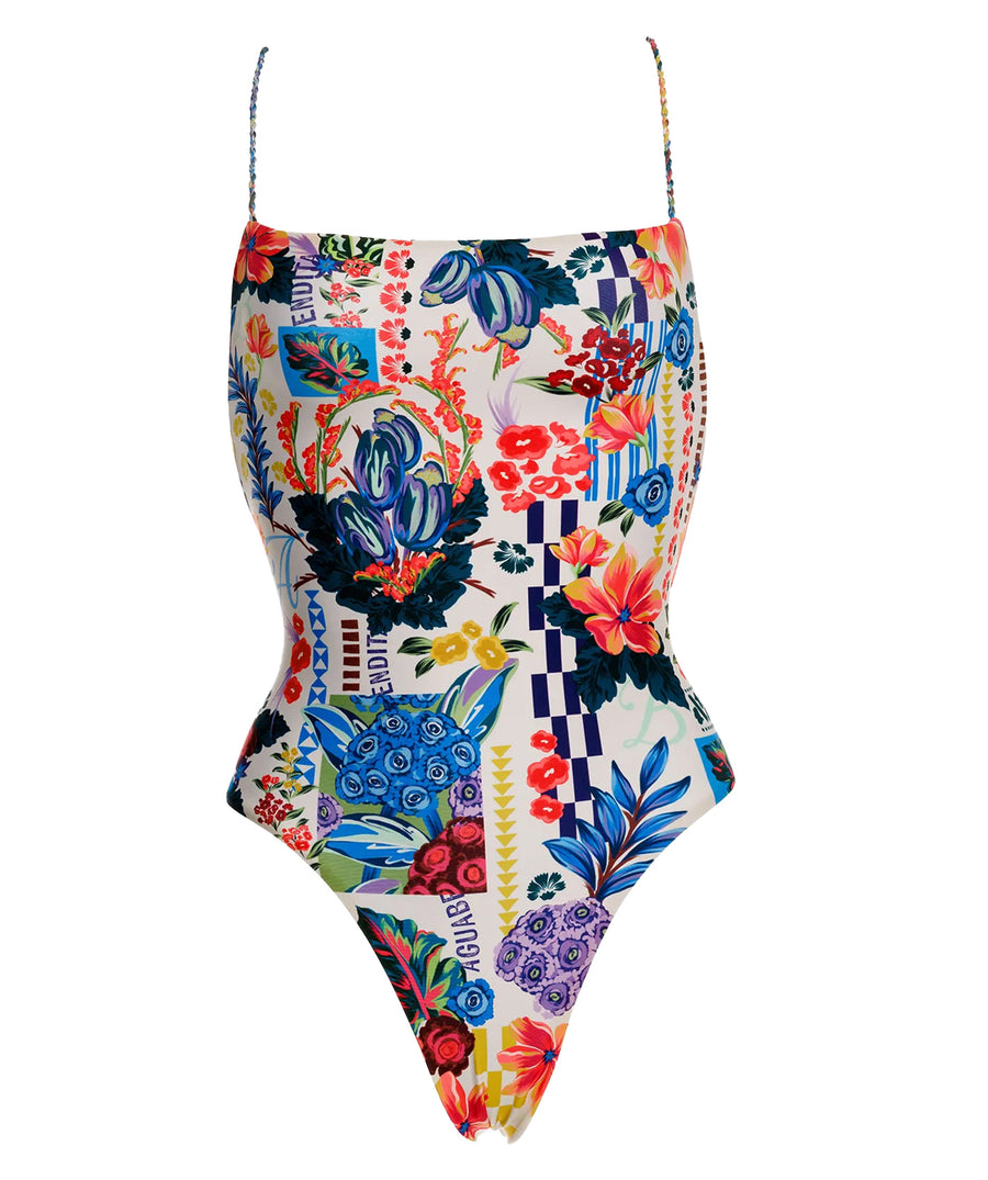 Kali Citrus One Piece Swimsuit
