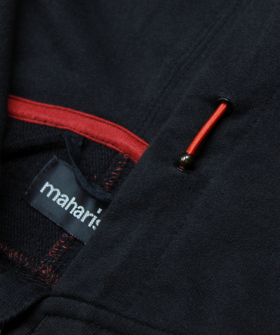 MAHARISHI Curved Hooded Sweat 350MH3911