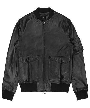 MAHARISHI MA1 70th Anniversary Leather Jacket 2384