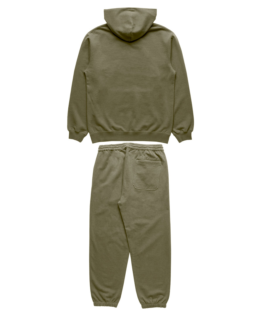 MAHARISHI Organic Hooded Tracksuit Olive 4622/4623