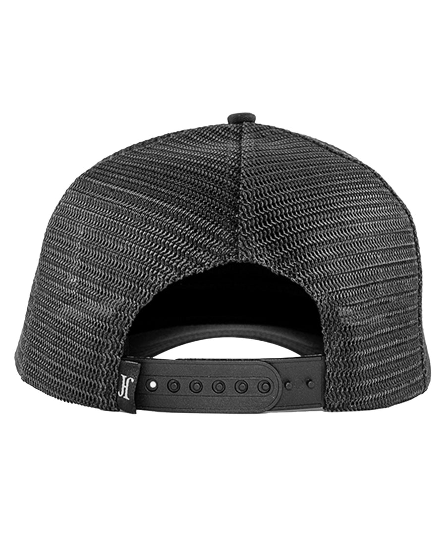 JOHN HATTER & CO Why So Serious? Rubber Cap R-1089-U00 – playful yet bold statement cap, perfect for adding personality and edge to any casual outfit.