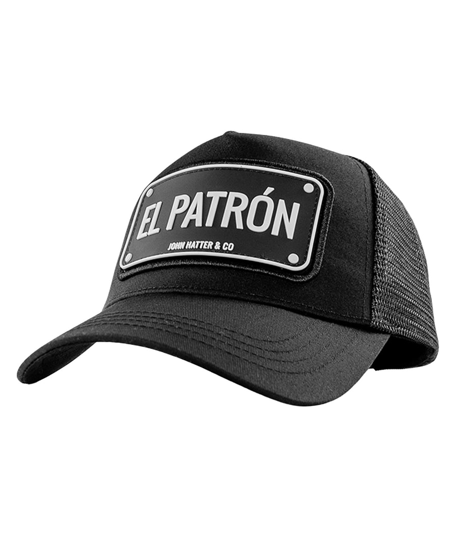 JOHN HATTER & CO El Patron Rubber Cap R-1175-U00 – premium statement cap with bold design, perfect for elevating casual looks with a touch of attitude.
