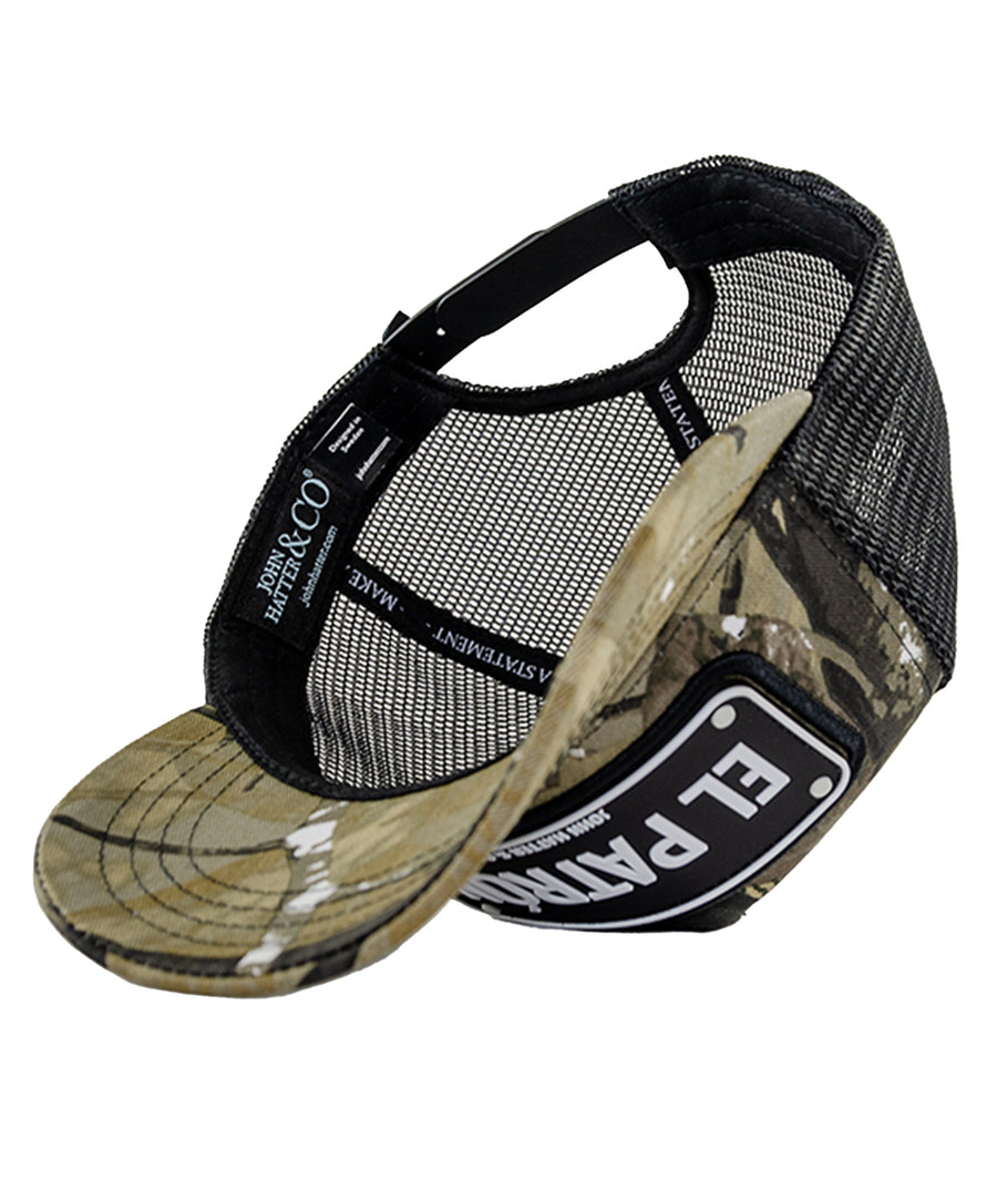 JOHN HATTER & CO El Patron Rubber Cap R-1178-U00 – bold premium cap with statement design, perfect for streetwear style and adding attitude to any look.