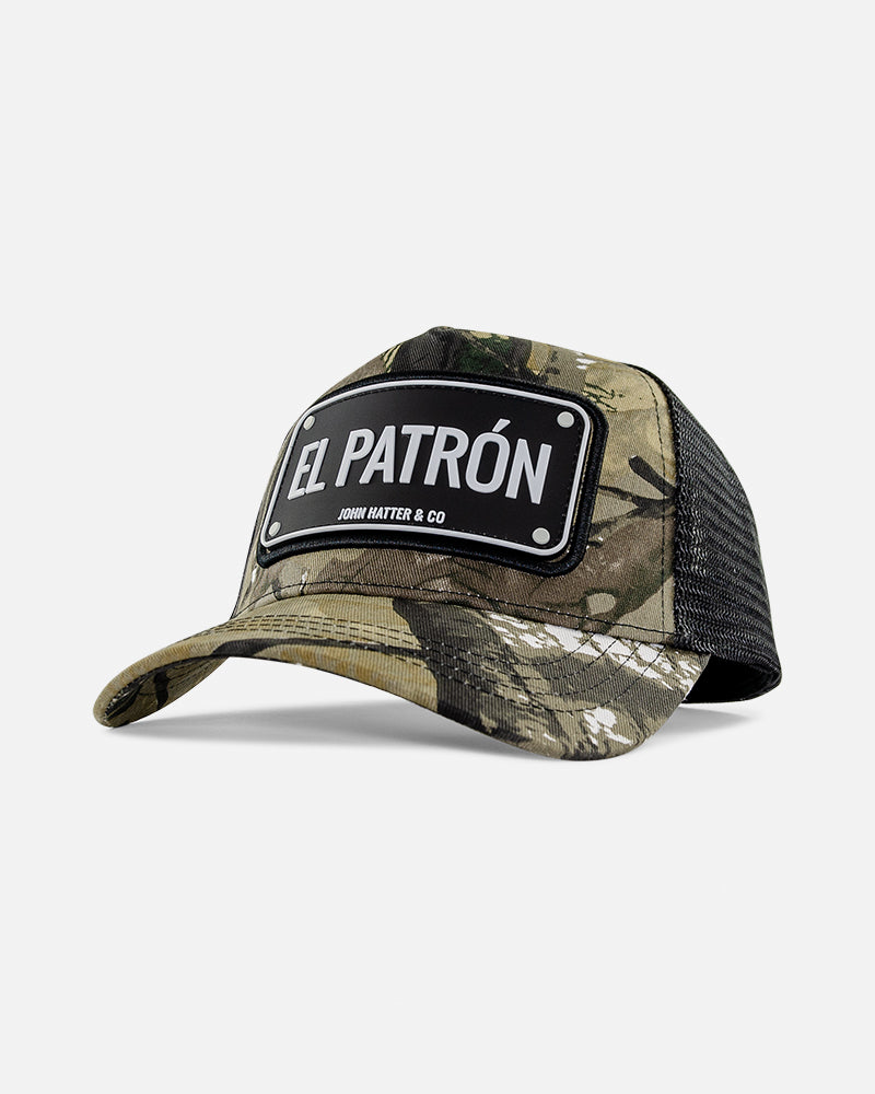 JOHN HATTER & CO El Patron Rubber Cap R-1178-U00 – bold premium cap with statement design, perfect for streetwear style and adding attitude to any look.