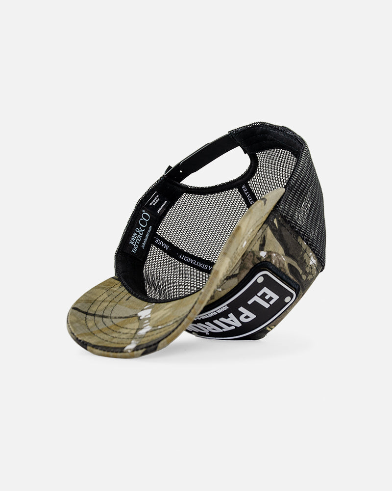 JOHN HATTER & CO El Patron Rubber Cap R-1178-U00 – bold premium cap with statement design, perfect for streetwear style and adding attitude to any look.