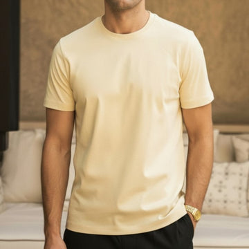 Luxe Mercerised Cotton T-Shirt