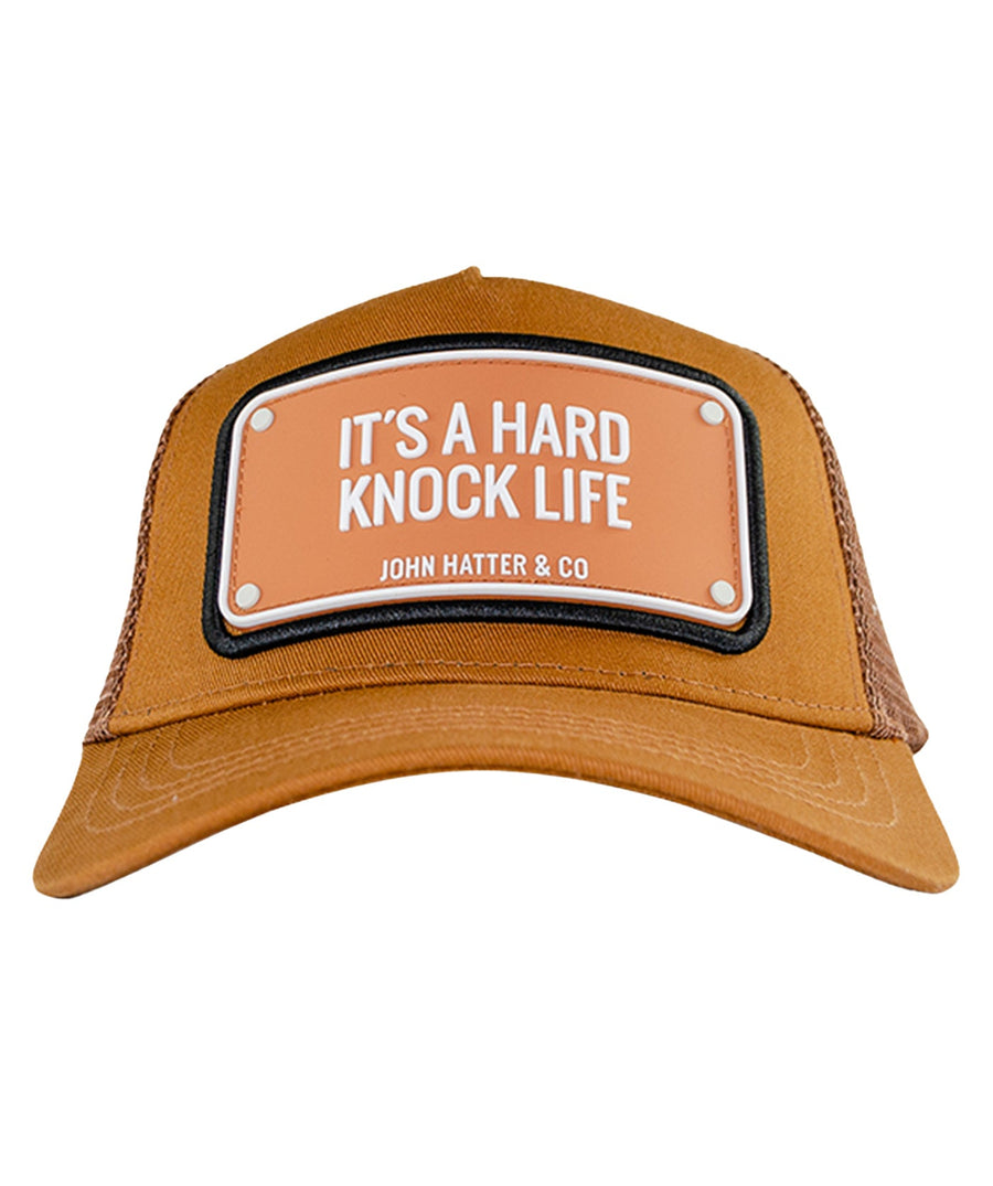 JOHN HATTER & CO IT’S A HARD KNOCK LIFE CAP R-1167-U00 – stylish, durable, and perfect for everyday wear.