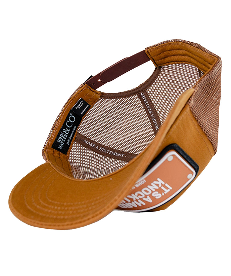 JOHN HATTER & CO IT’S A HARD KNOCK LIFE CAP R-1167-U00 – stylish, durable, and perfect for everyday wear.