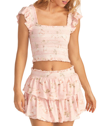 LOVESHACKFANCY  Dallen Ruffle Two Piece Set LK917-1119/LK918-1119