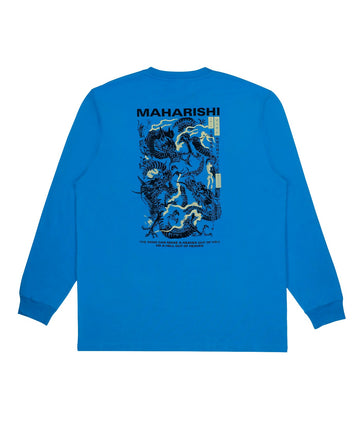 MAHARISHI Three Dragons Longsleeve Printed Tee 302MH9104