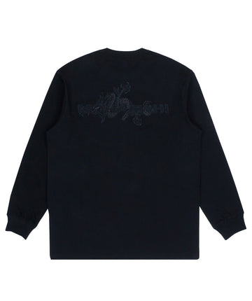 MAHARISHI Golden Sun Dragon Longsleeve T-Shirt 302MH8099