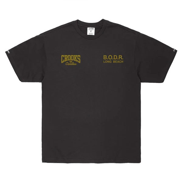 CROOKS & CASTLES  B.O.D.R. x Crooks Tee 2XC01700