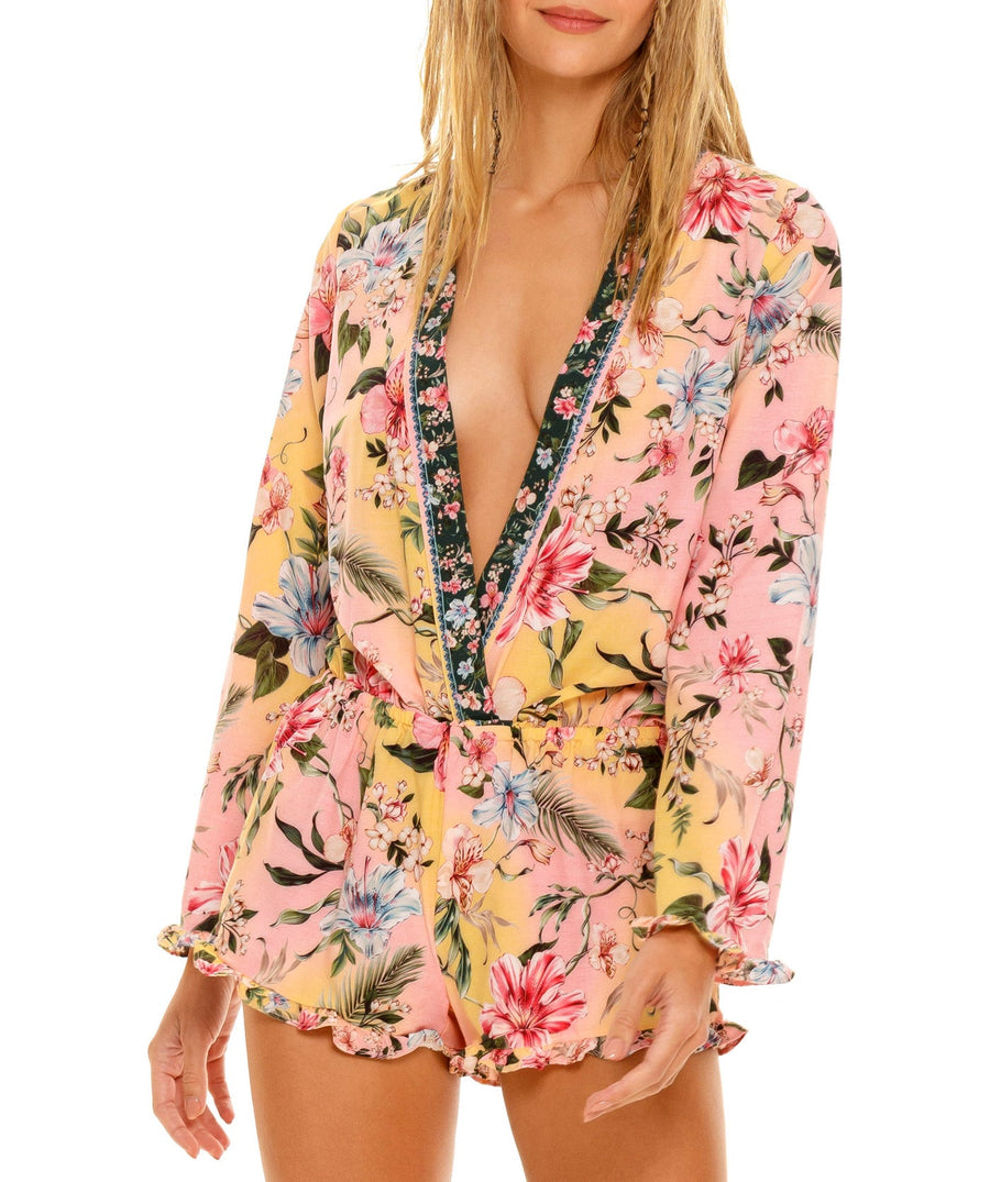 AGUA BENDITA  Larissa Sally Romper 11515