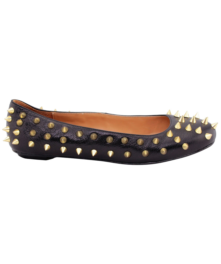 ALEJANDRA G  Cara Spiked Embellished Ballerinas CARA