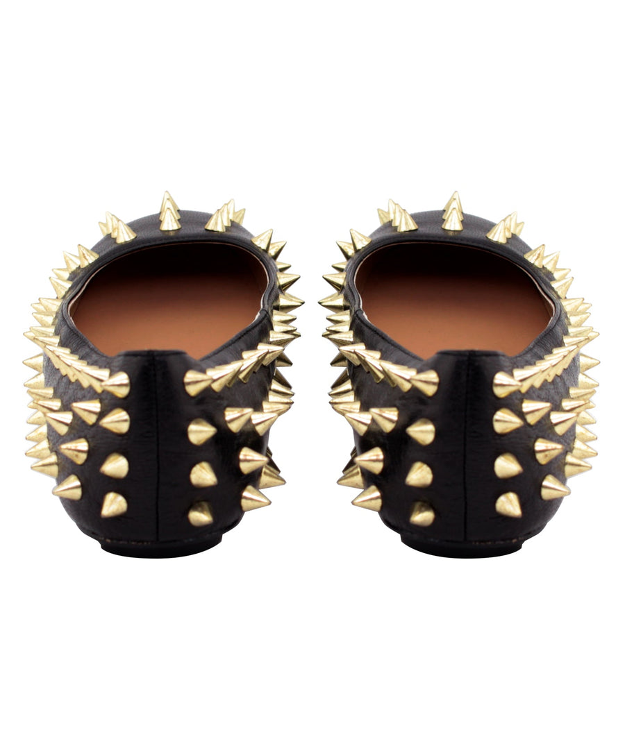 ALEJANDRA G  Cara Spiked Embellished Ballerinas CARA