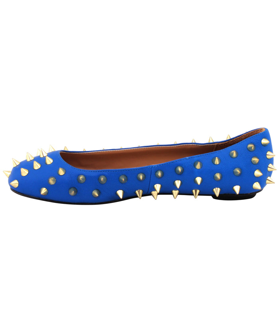 ALEJANDRA G  Cara Spiked Embellished Ballerinas CARA