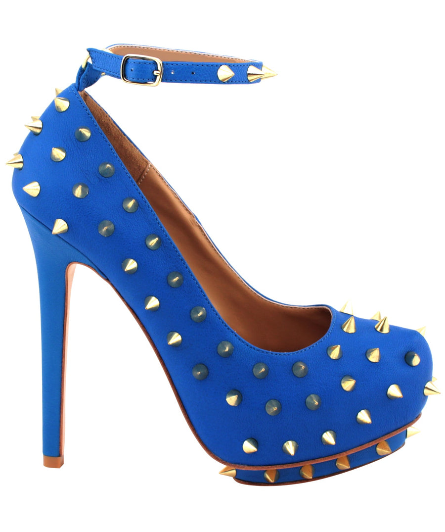 ALEJANDRA G  Setorii Spiked Embellished Platforms SETORII