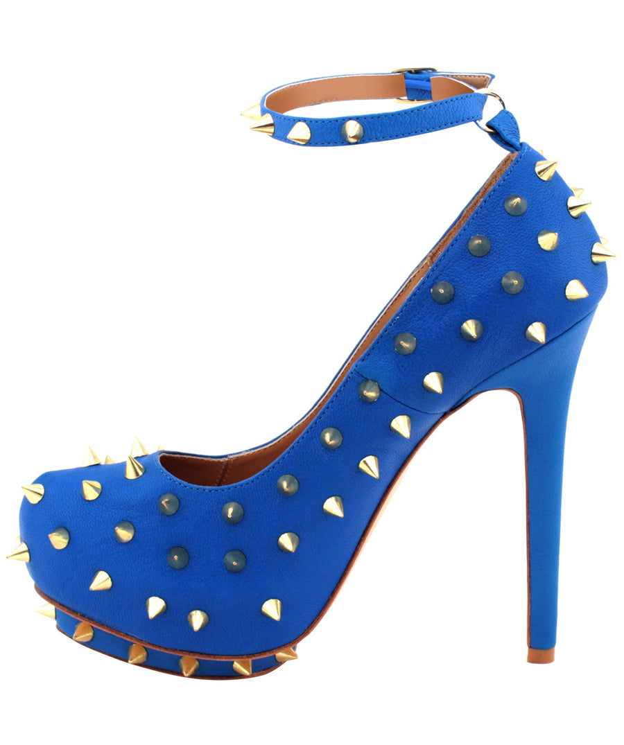 ALEJANDRA G  Setorii Spiked Embellished Platforms SETORII