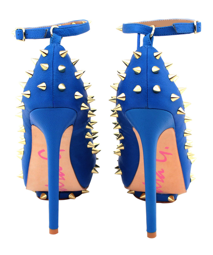 ALEJANDRA G  Setorii Spiked Embellished Platforms SETORII