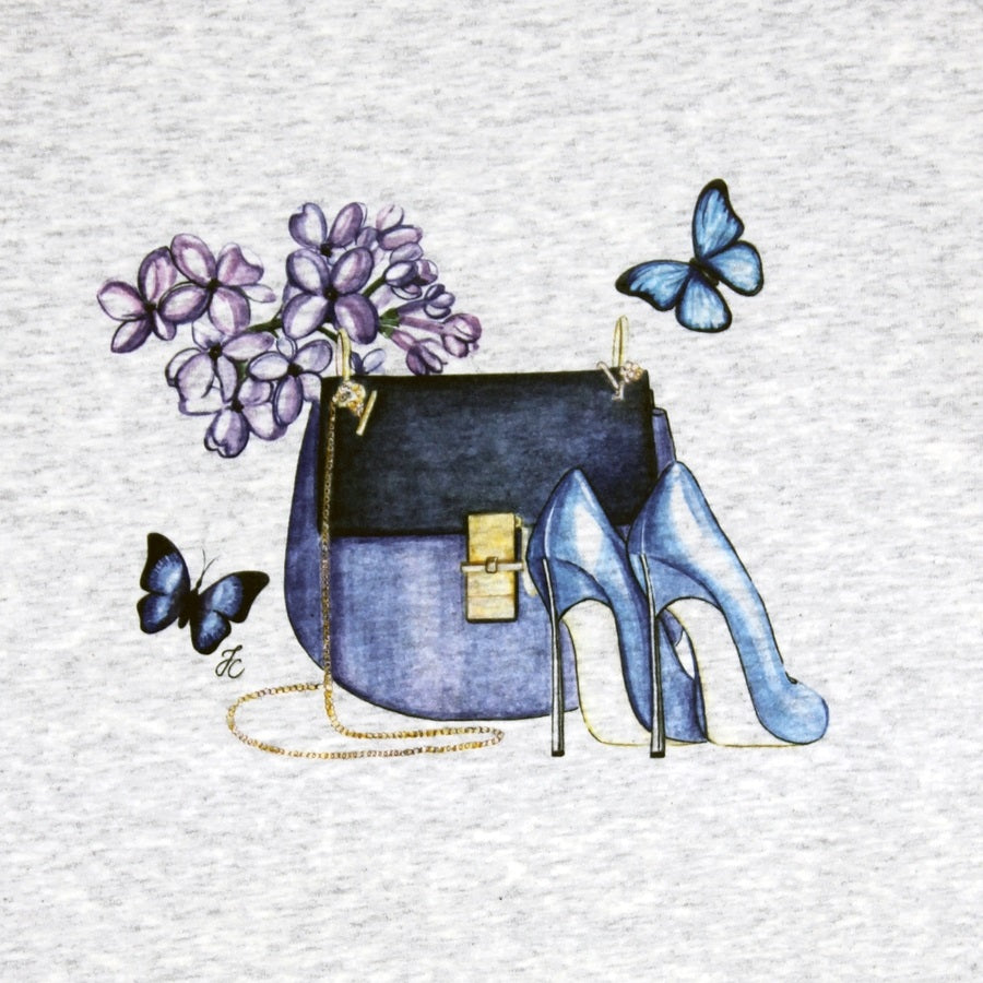 DOLL MEMORIES  The Blues Sweatshirt BLUE