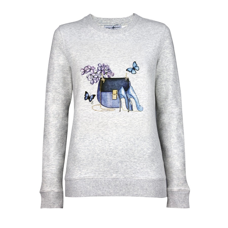 DOLL MEMORIES  The Blues Sweatshirt BLUE