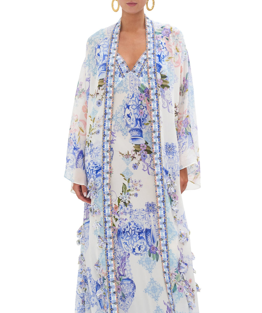 CAMILLA Paint Me Positano Flared Long Sleeve Robe 00023812