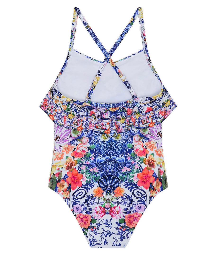 Camilla Dutch is Life Neck Frill One Piece Swimsuit 00027439