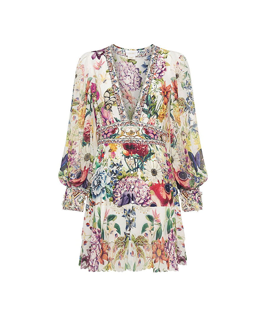 CAMILLA  Queens Bee Hive Frill Dress 17129