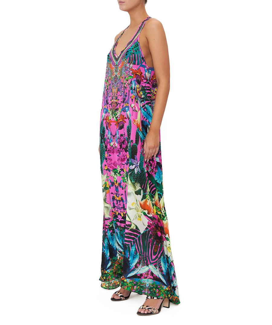 CAMILLA  Exotica Erotica V Neck Racerback Dress 15922