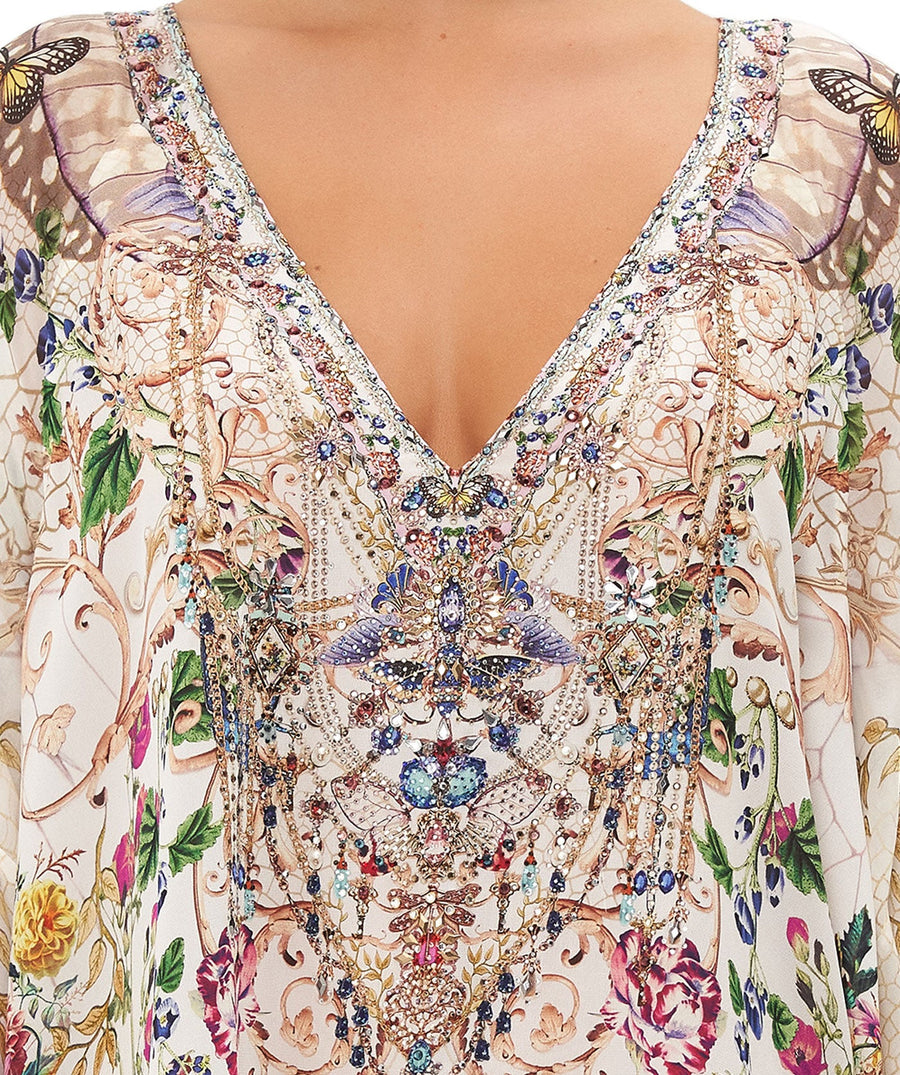 CAMILLA  Queens Bee Hive Kaftan 17119