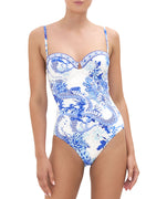 CAMILLA  Heart of A Dragon Underwire Cup One Piece Swimsuit 19621