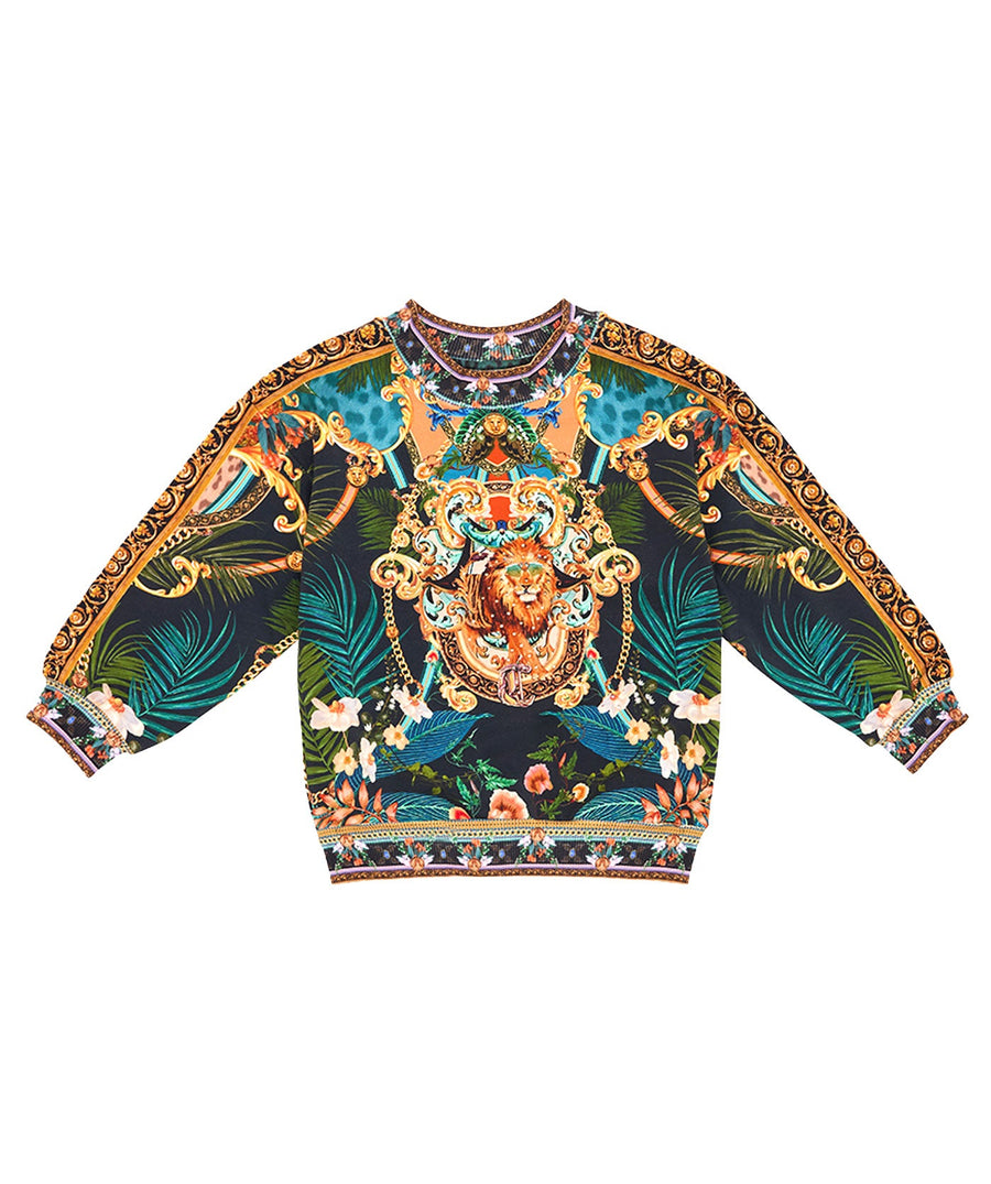 CAMILLA  Fearless Felis Relaxed Sweater 19727