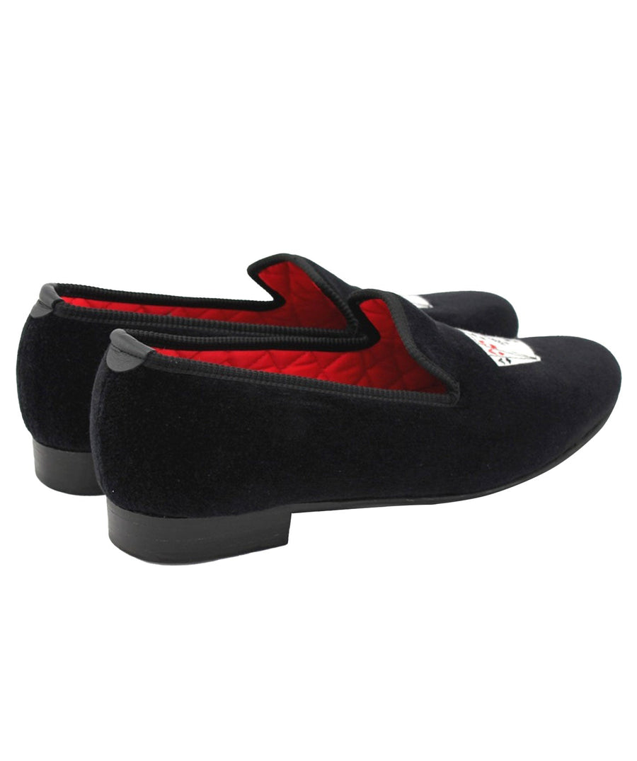 MATTHEW COOKSON  Cartes Velvet Slippers 120MTWCARTES