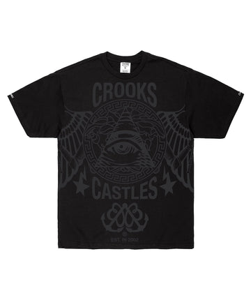 CROOKS & CASTLES  OVP Illuminati Eye Tee 2EC7008