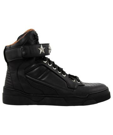 GIVENCHY  Tyson Star Leather High Top Sneakers BE08034005
