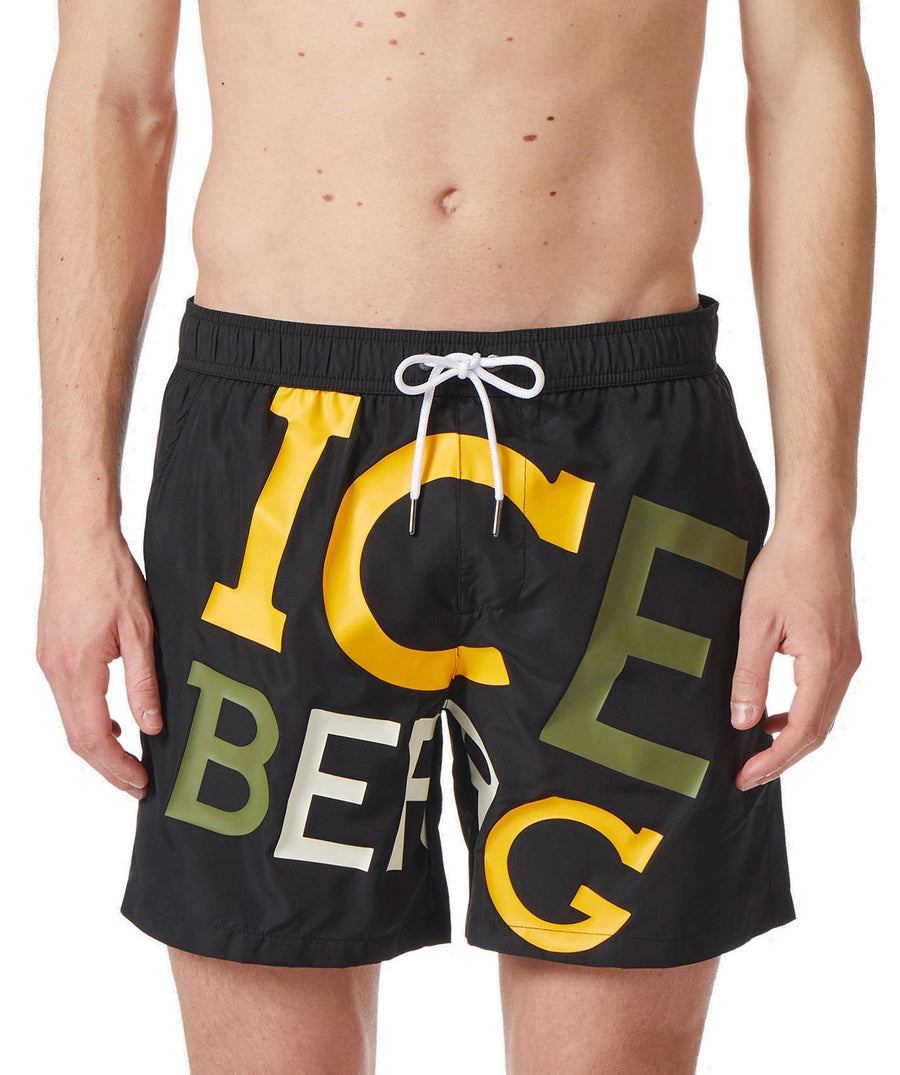 ICEBERG  Palms Medium Boardshort ICE3MBM08