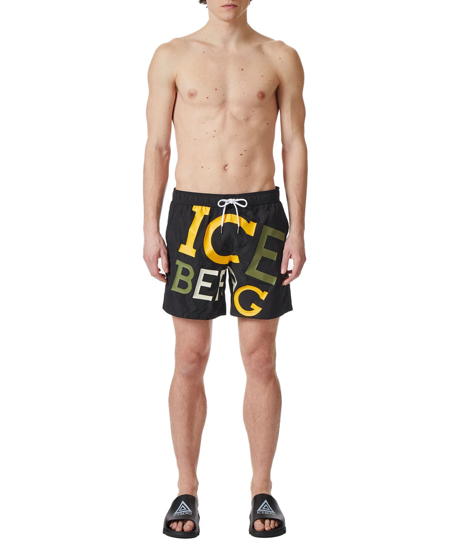 ICEBERG  Palms Medium Boardshort ICE3MBM08