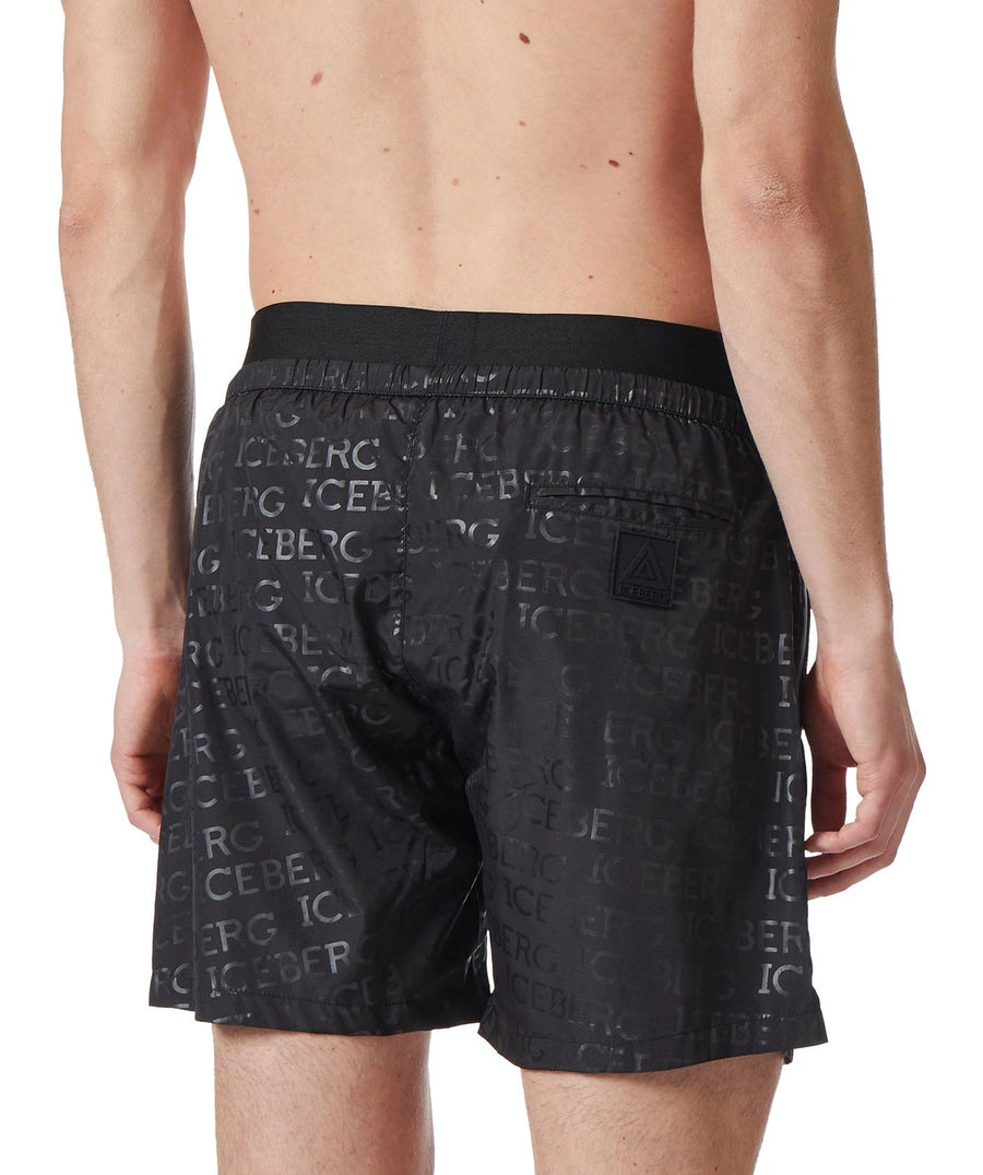 ICEBERG  Laminated All Over Boardshort ICE3MBM12