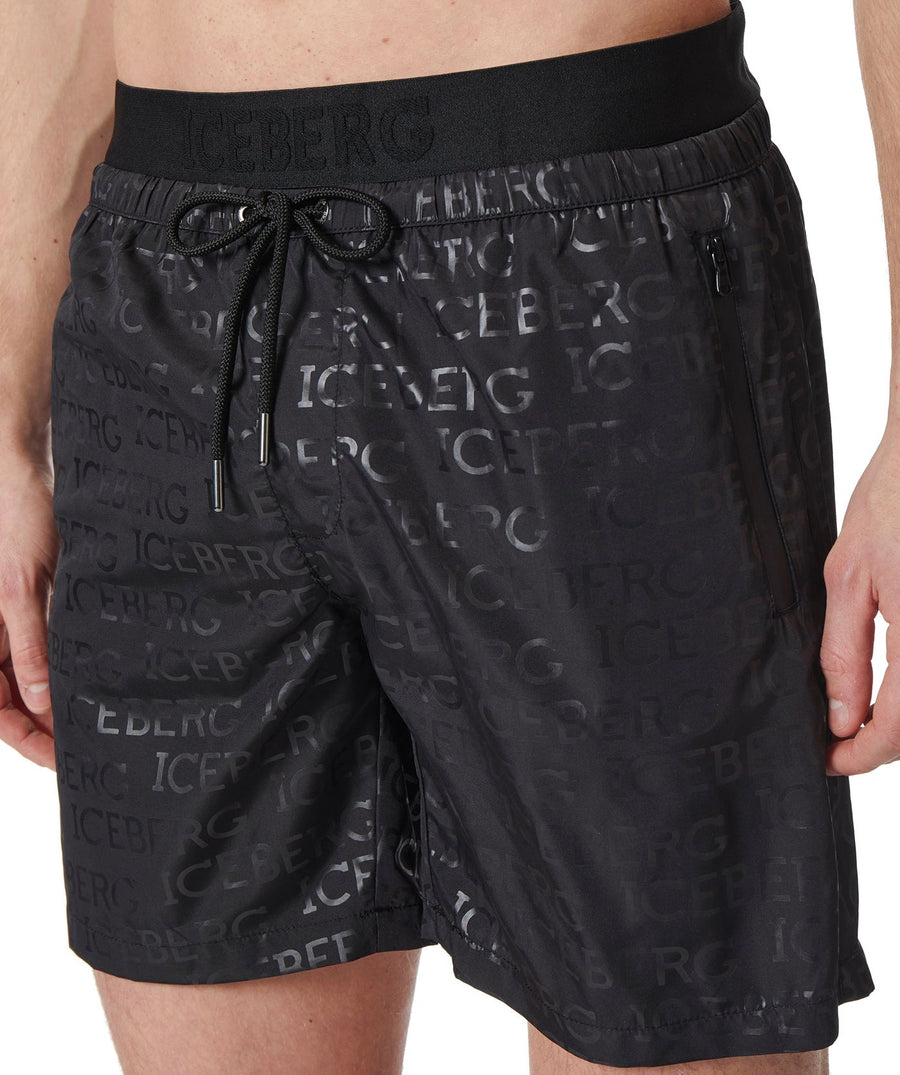 ICEBERG  Laminated All Over Boardshort ICE3MBM12