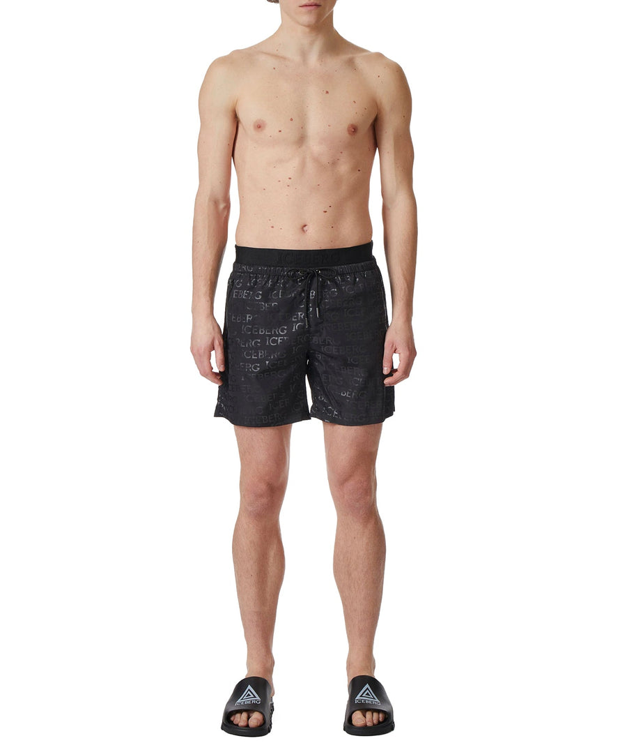 ICEBERG  Laminated All Over Boardshort ICE3MBM12
