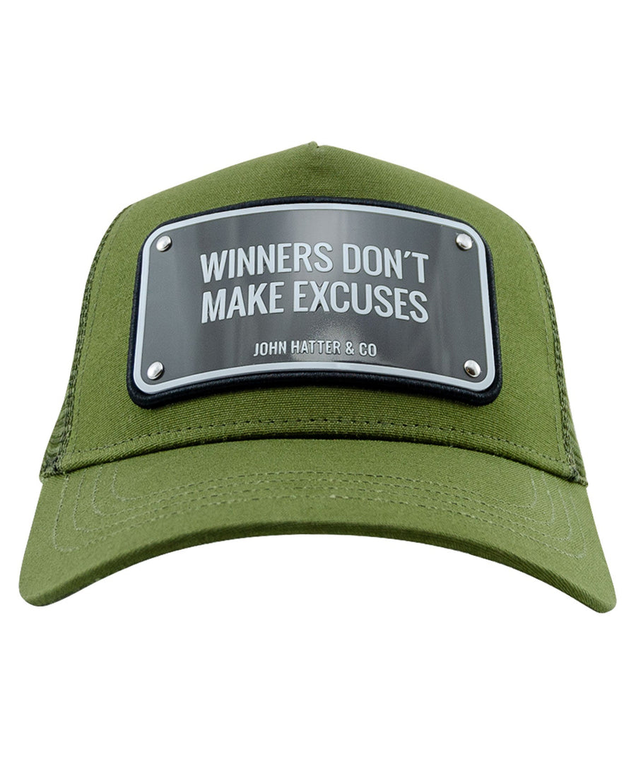JOHN HATTER & CO  Winners Don't Make Excuses Cap 1-1050-U00